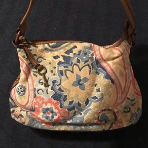 Floral Fossil Bag